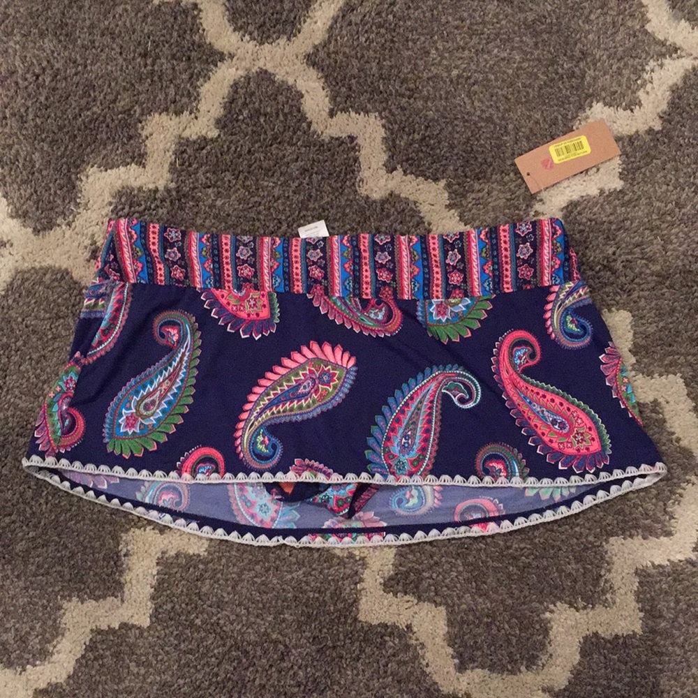 NWT Daniel Cremieux swimsuit bottom size Large
